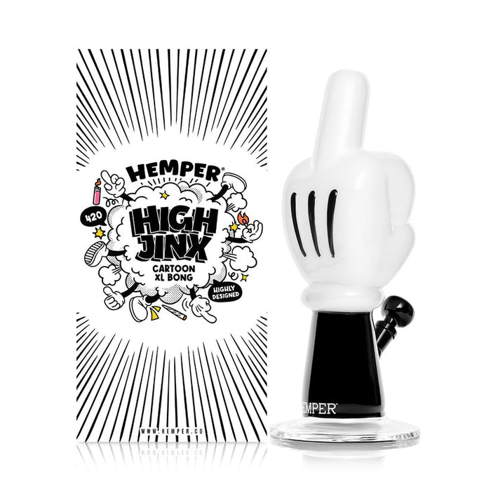 Hemper High Jinx Cartoon Hand XL Bong – 11″