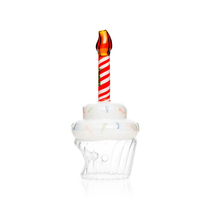 Hemper Cupcake Glass Hand Pipe – 6″