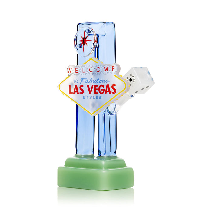 Las Vegas Sign Glass Bong