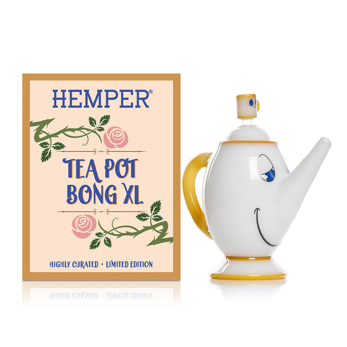 Hemper Tea Pot XL Glass Bong – 8″ – 14.5 mm