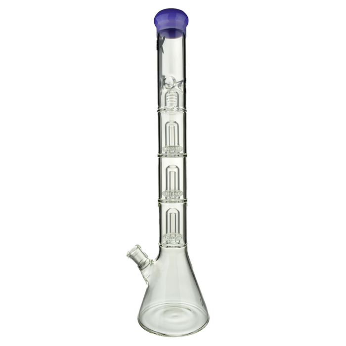 Triple UFO Beaker Bong