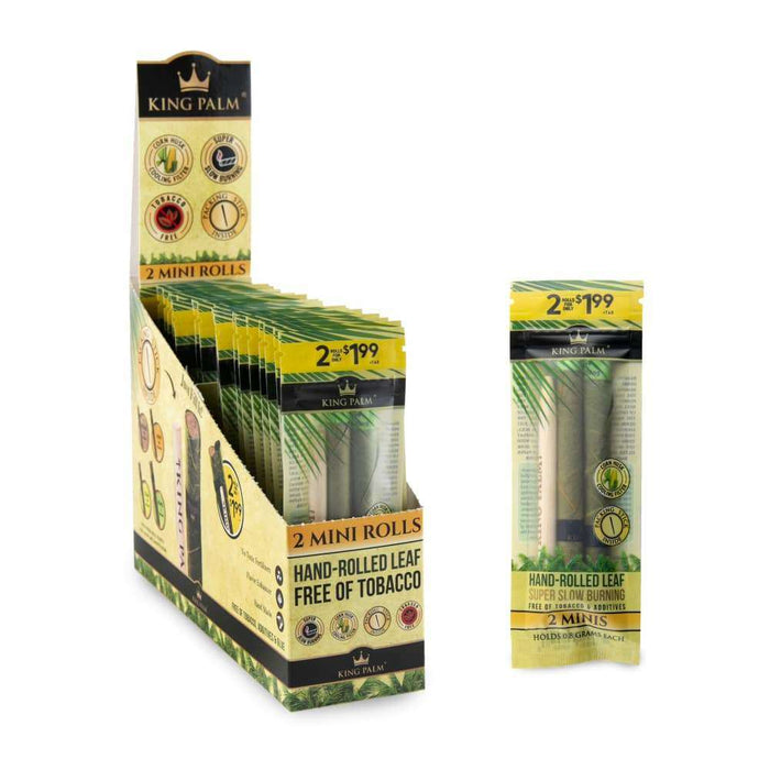 King Palm Mini Pre-Rolled Leaf Tubes - 20ct