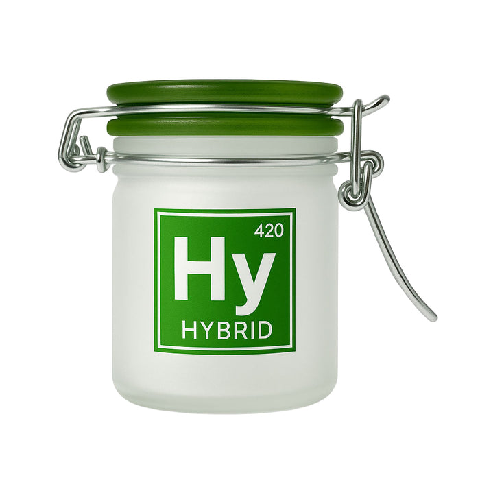 420 HYBRID PERIODIC SYMBOL AIRTIGHT STASH JAR