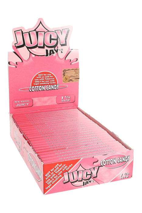 Juicy Jay’s 1¼ Flavored Rolling Papers – 24-Count Display