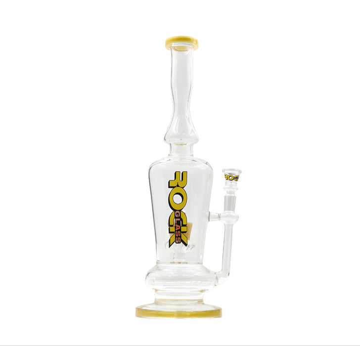 Rock Glass 16" Bell Base Showerhead Bong