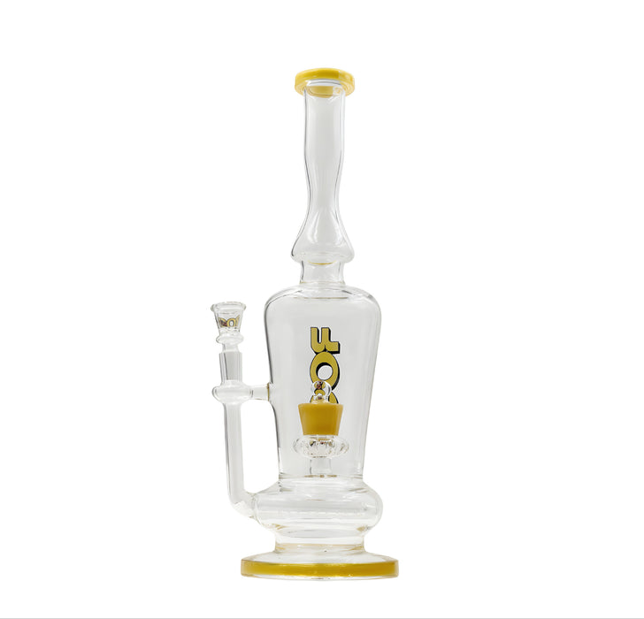 Rock Glass 16" Bell Base Showerhead Bong