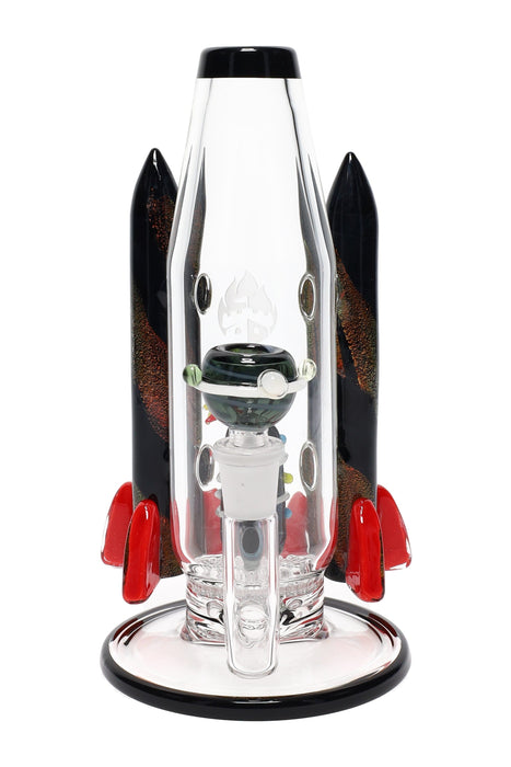 Empire Glassworks “Flagship Galactic” Glass Bong – 9″ – US-Made