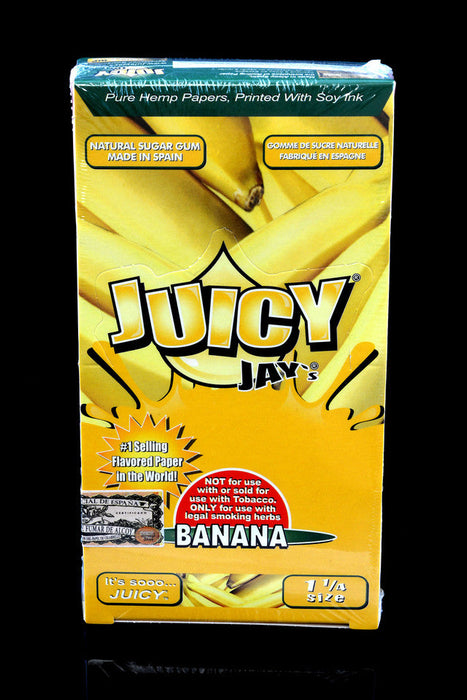 Juicy Jay’s 1¼ Flavored Rolling Papers – 24-Count Display