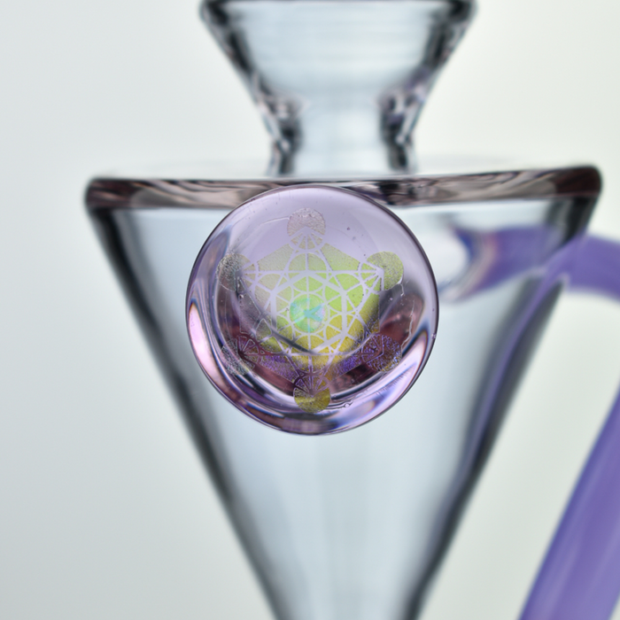 The Beverly SUBTL Collab Hourglass Recycler - Purple