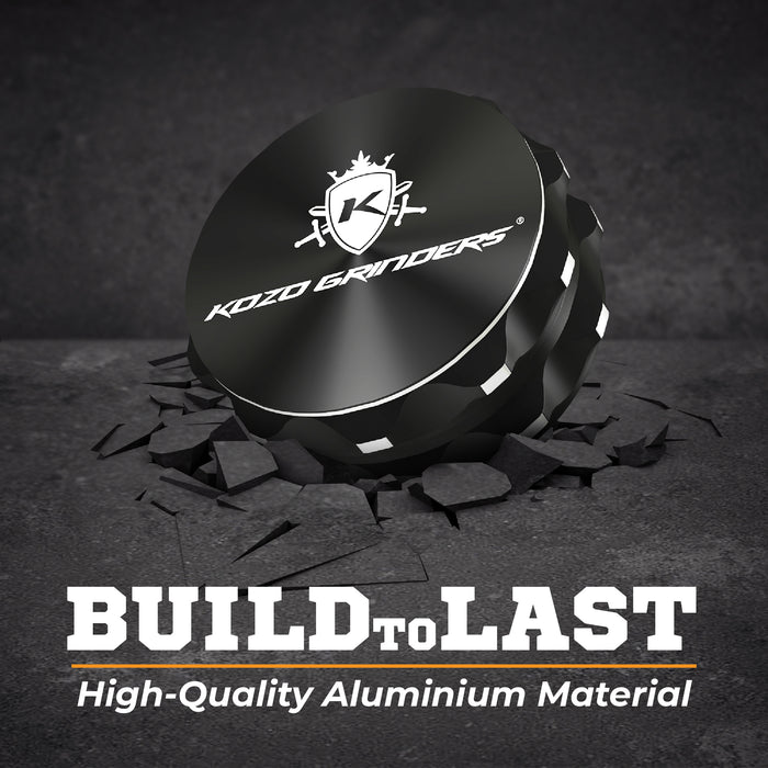 Kozo 2-Piece Non-Stick, Ceramic Coating 2.5" Aluminum Grinder