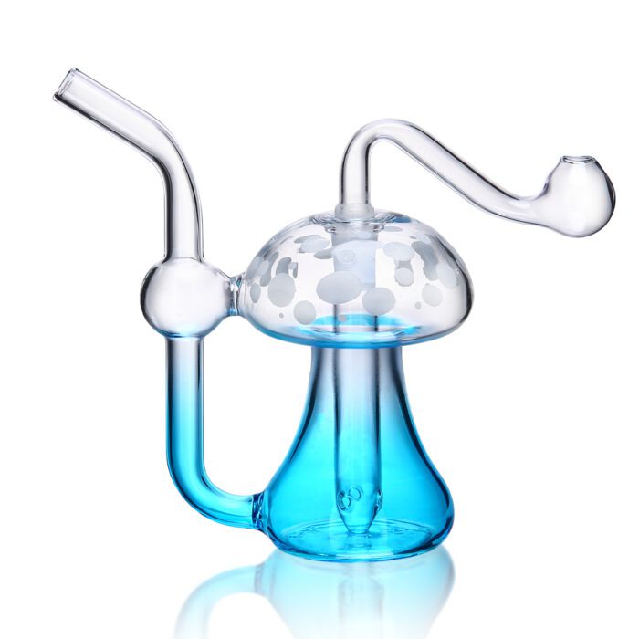 1Stop Glass 5 inch Mushroom Hand Pipe