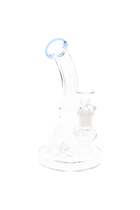 Clear Stemless Beaker Bong “Matrix Mini” – Matrix Stem – 7½″