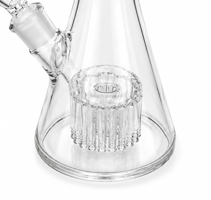 Golden goat beaker with built in percolator