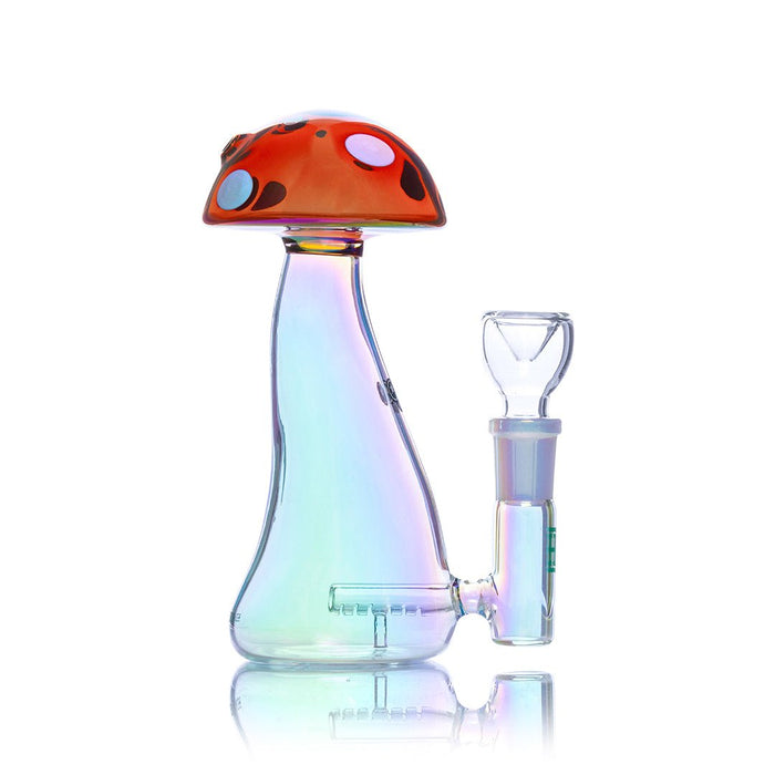 Hemper Trippy Shroom Glass Water Pipe