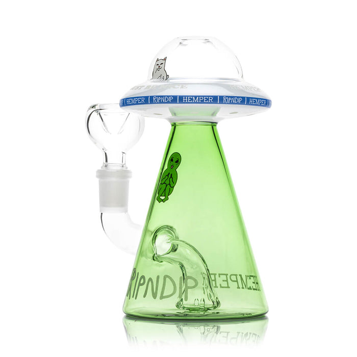 Hemper RIPNDIP x HEMPER Nermal UFO Glass Water Pipe