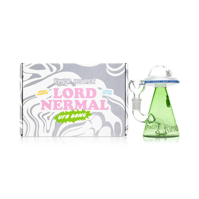 Hemper RIPNDIP x HEMPER Nermal UFO Glass Water Pipe