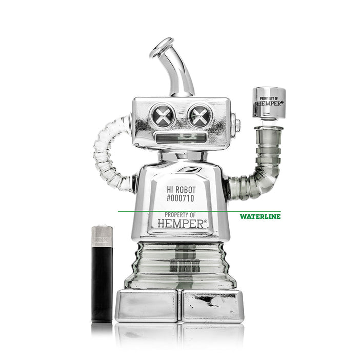 Hemper Hi-Robot Glass Water Pipe