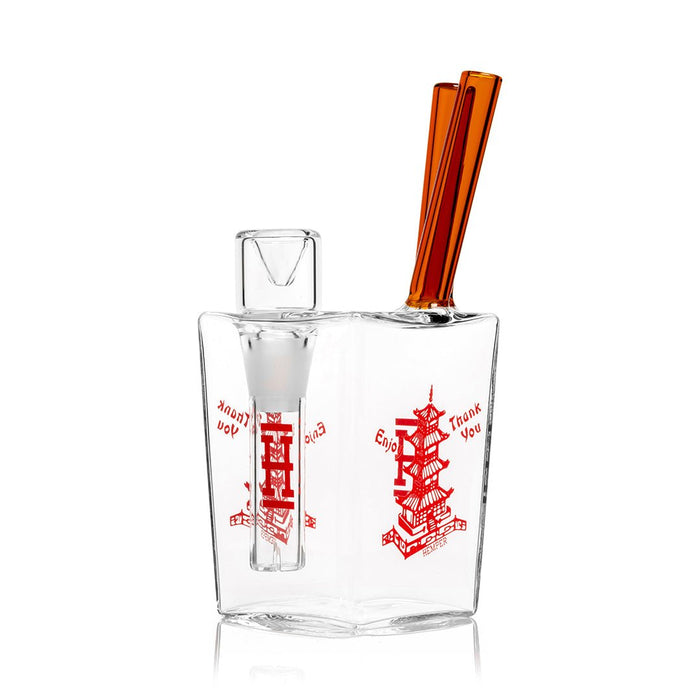 Hemper Chinese Takeout Glass Water Pipe