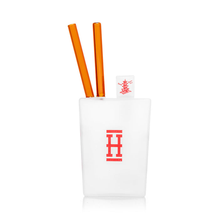 Hemper Chinese Takeout Glass Water Pipe