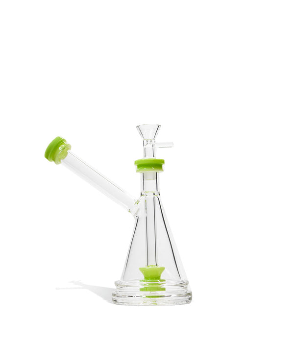 7 Inch Milky Colored Water Pipe with Sidearm Mouthpiece