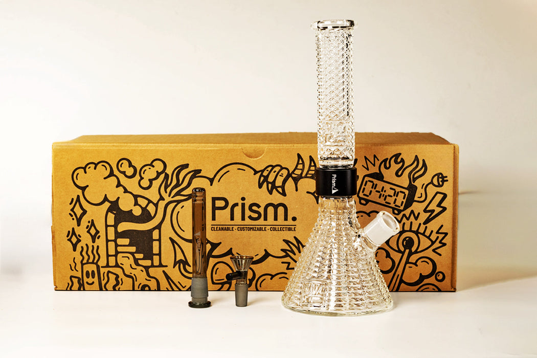 Jane West x Prism Modular Water Pipe | Clear