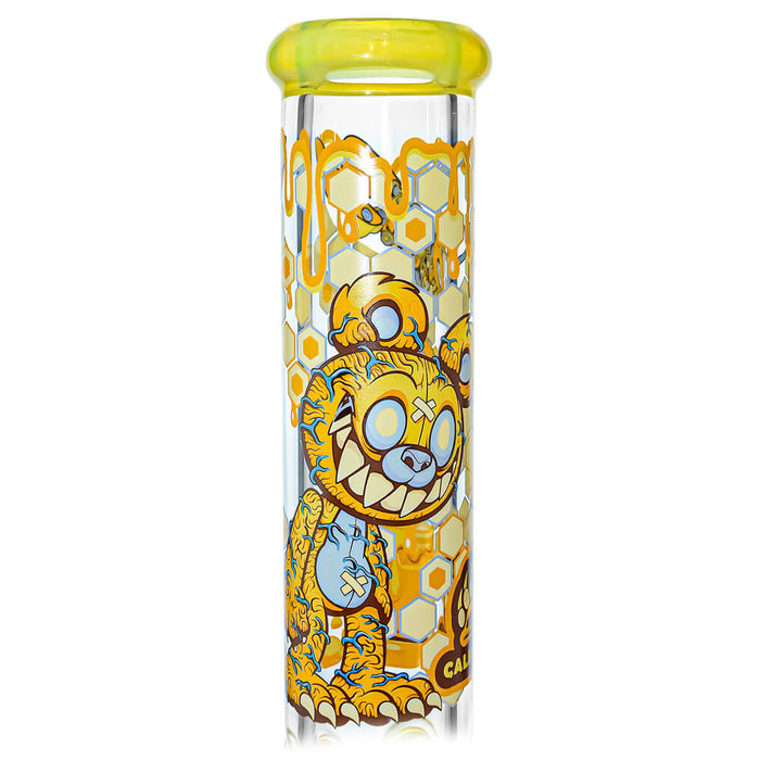 7mm Thick Glass Beaker Water Pipe Combo Box | Calibear Illustrated Series