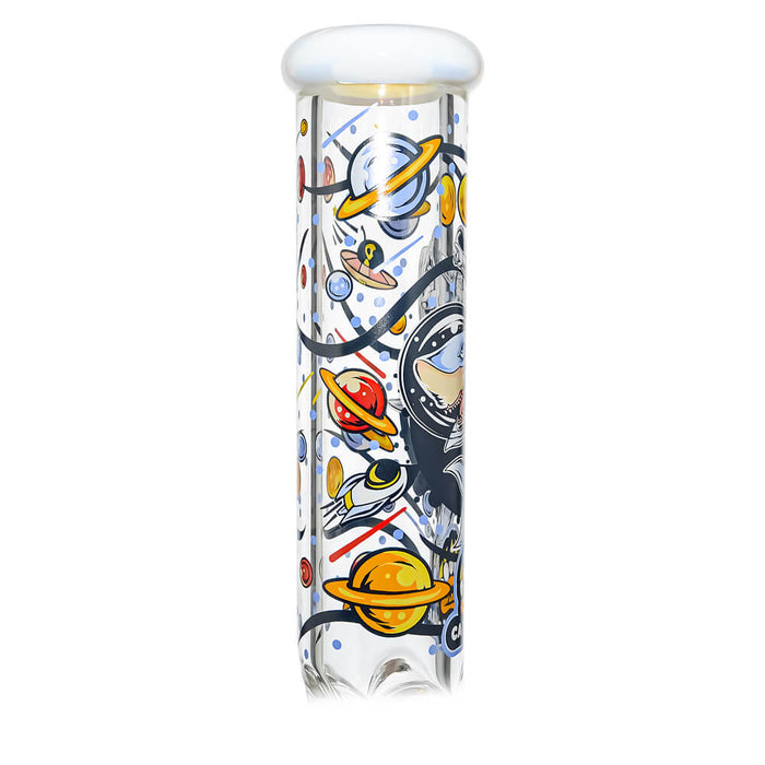 7mm Thick Glass Beaker Water Pipe Combo Box | Calibear Illustrated Series