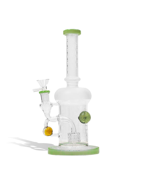 9 Inch Water Pipe with Honey Comb Perc and 14mm Funnel Bowl
