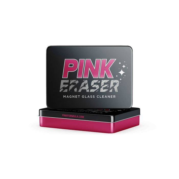 Pink Eraser - Magnet Glass Cleaner: Single Pack