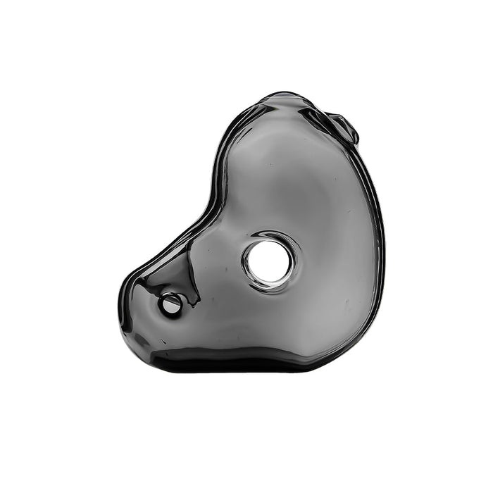 ABSTRACT HANDMADE GLASS HAND PIPE