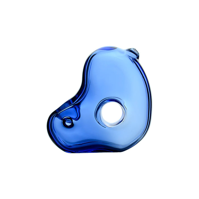 ABSTRACT HANDMADE GLASS HAND PIPE