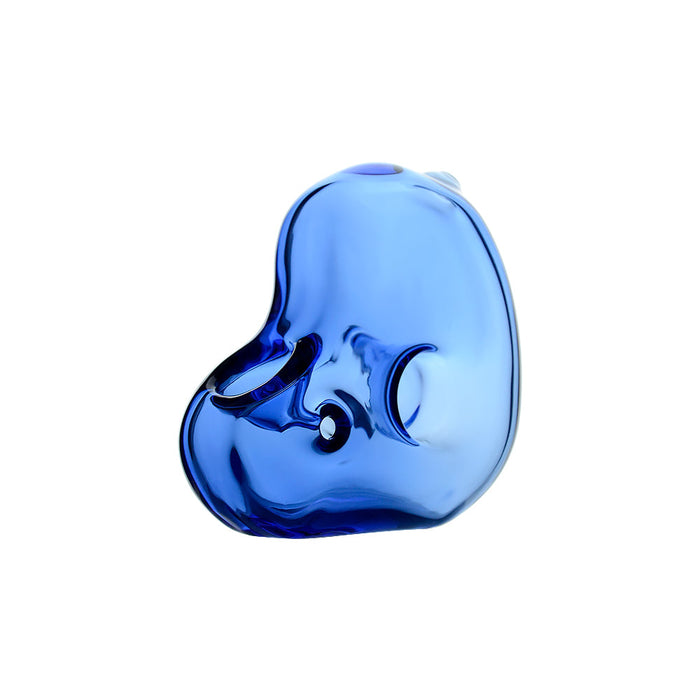 Calibear Abstract Handmade Glass Hand Pipe
