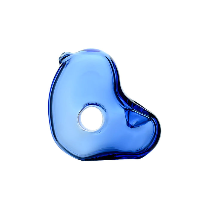 ABSTRACT HANDMADE GLASS HAND PIPE