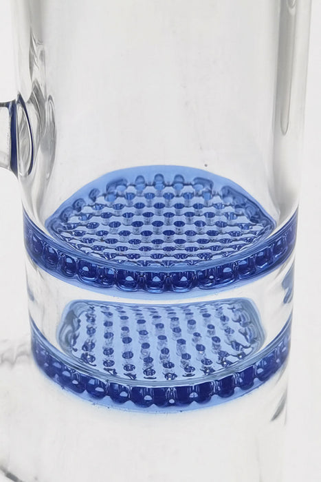 TAG - 8.25" Double Honeycomb Ash Catcher w/ Recycling E.C. 50x5MM (18MM Male to 18MM Female)