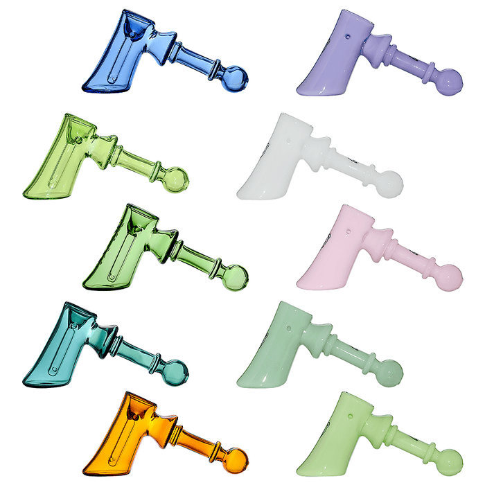 Classic Axe - Shaped Glass Pipe