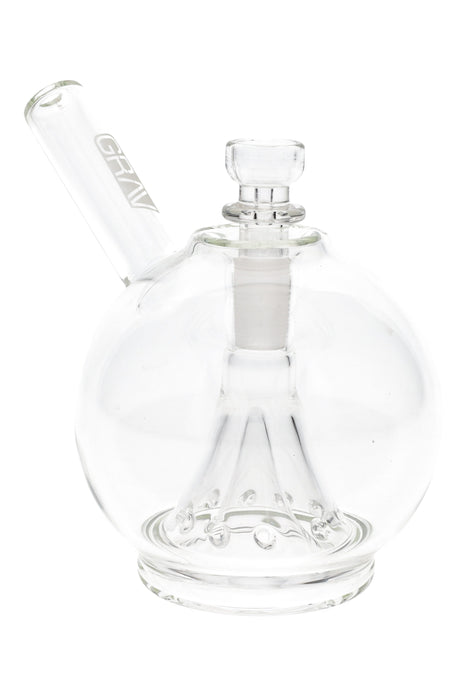 GRAV Clear Globe Glass Bubbler – 4.75″ – 14.5 mm