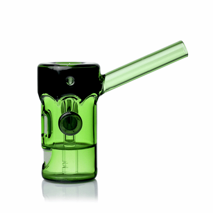 MJ Arsenal Frankenbubbler Glass Bubbler – Glow-in-the-Dark – 4½″