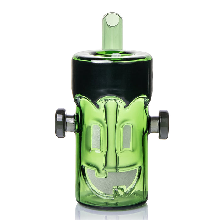 MJ Arsenal Frankenbubbler Glass Bubbler – Glow-in-the-Dark – 4½″