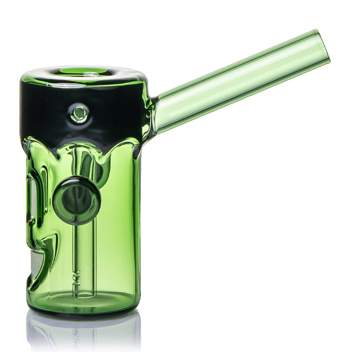 MJ Arsenal Frankenbubbler Glass Bubbler – Glow-in-the-Dark – 4½″