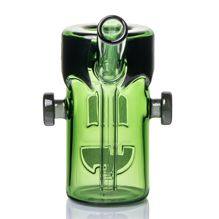 MJ Arsenal Frankenbubbler Glass Bubbler – Glow-in-the-Dark – 4½″