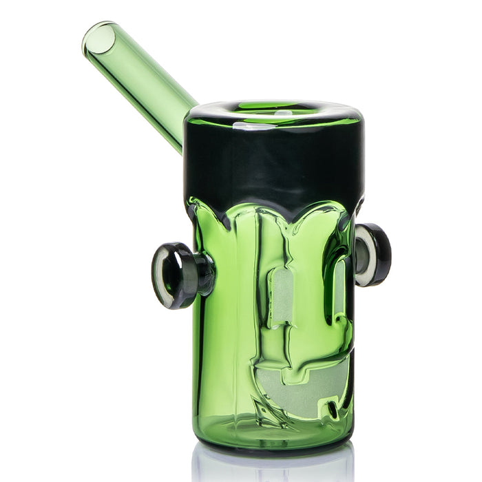 MJ Arsenal Frankenbubbler Glass Bubbler – Glow-in-the-Dark – 4½″