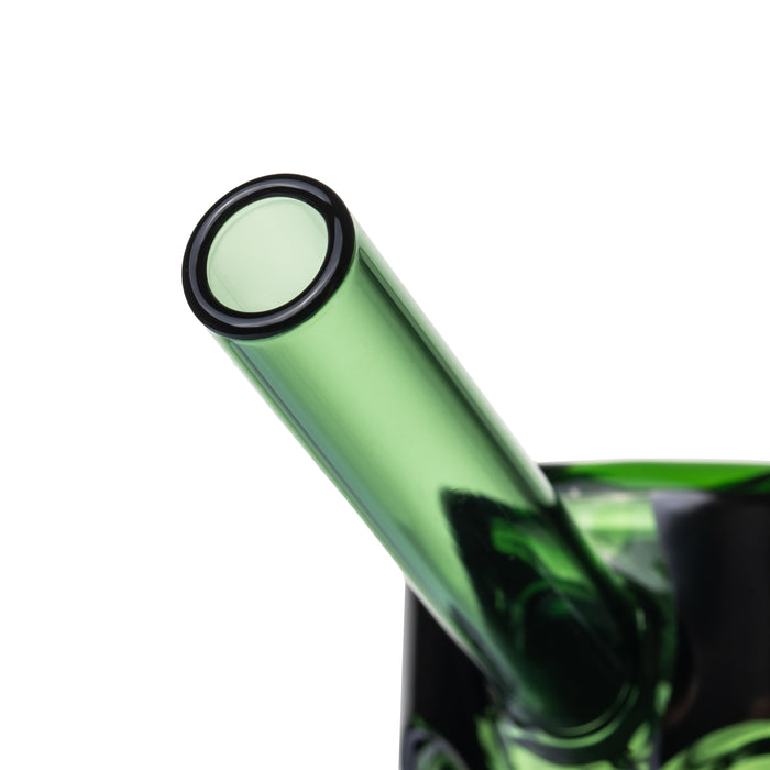 MJ Arsenal Frankenbubbler Glass Bubbler – Glow-in-the-Dark – 4½″