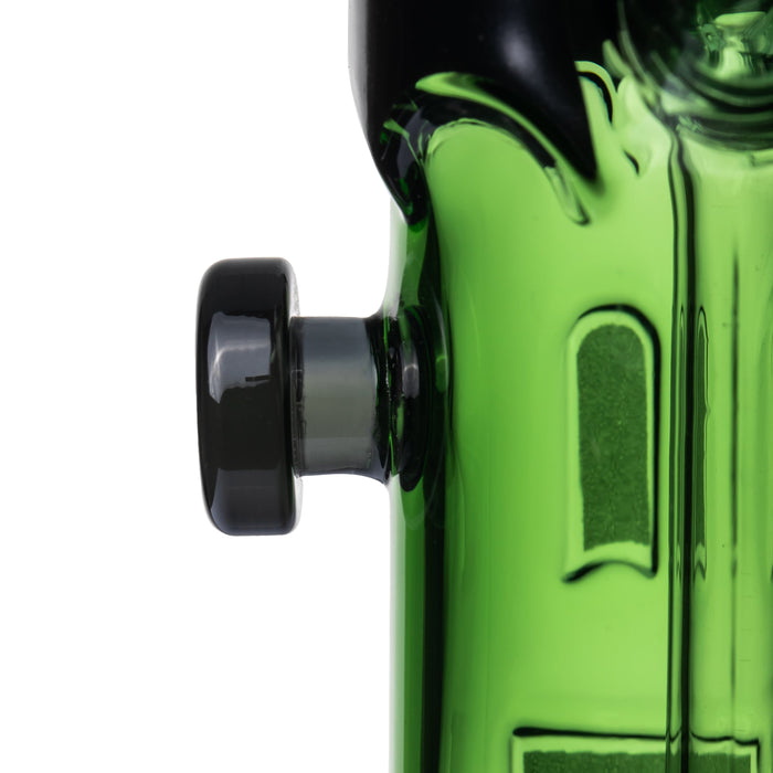 MJ Arsenal Frankenbubbler Glass Bubbler – Glow-in-the-Dark – 4½″