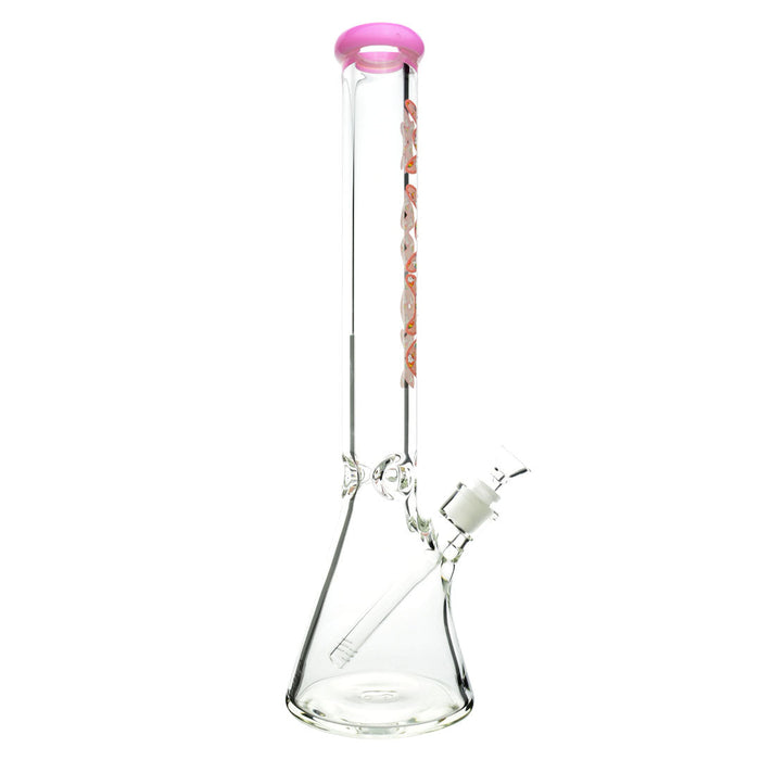 18" x 9mm Pink Unicorn Specialty Slab Beaker Bong