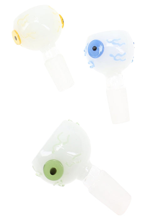 Eyeball Glass Bowl “I See You” – 14.5 mm Male