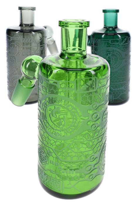 6B Glass 14.5 mm Male 45° Showerhead Ash Catcher – 5″ – Assorted Colors