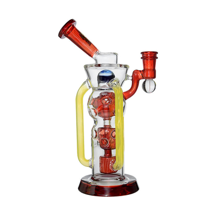 CALIBEAR COLORFLOW ART SERIES RECYCLER DAB RIG