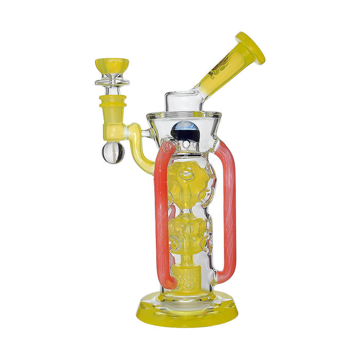 Calibear Colorflow Art Series Recycler Dab Rig