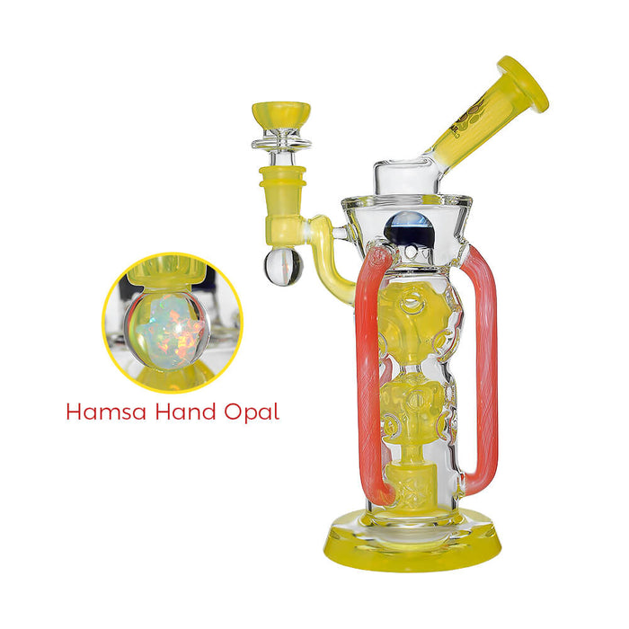 CALIBEAR COLORFLOW RECYCLER DAB RIG