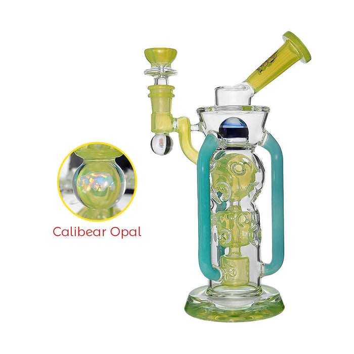Calibear Colorflow Art Series Recycler Dab Rig
